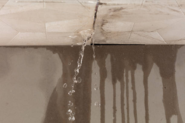 Professional Burst Pipe Cleanup technician working in Hanover, ME